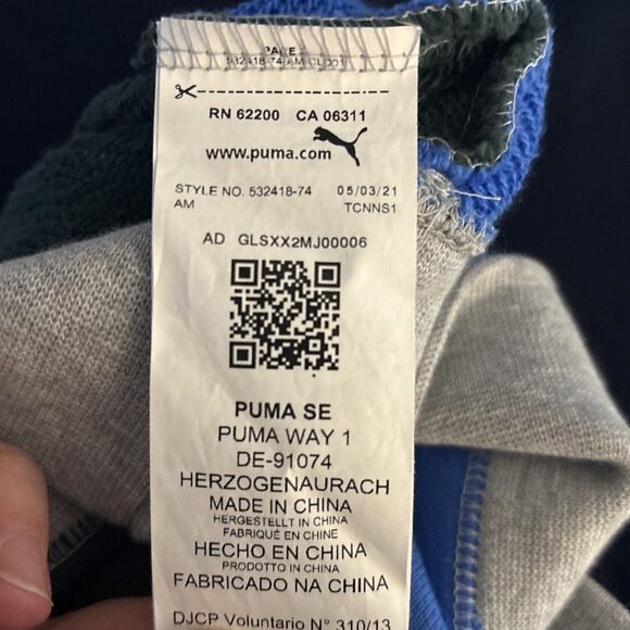 Rare  Unisex Puma Sweatshirt Size XXS (Runs Very Large) - Picture 11 of 13